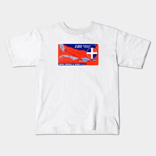 1960 Dominicana Airlines Kids T-Shirt